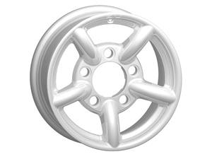 Alu. fælg Zu Alloy hvid 7x16" 5-165 